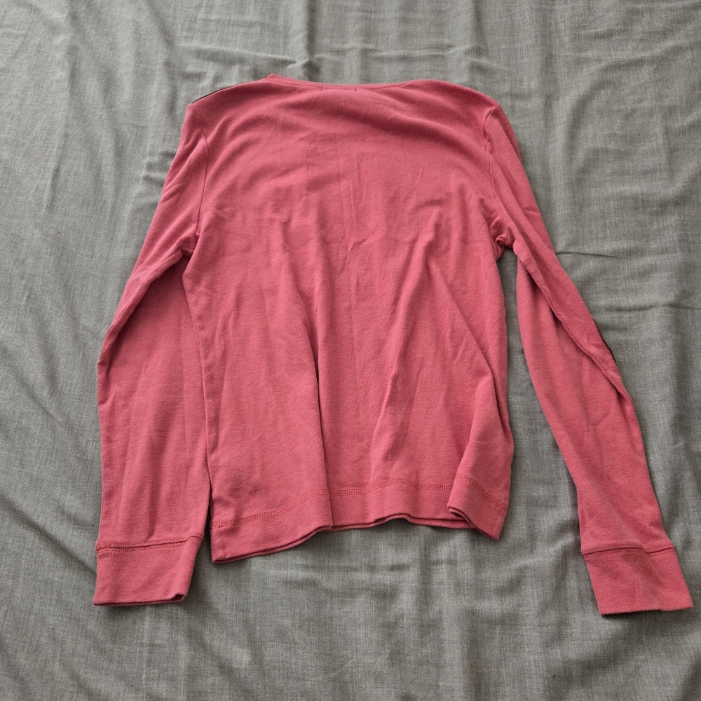 Lauren Ralph Lauren Faux Suede Long Sleeve Size Large Elbow Patchs Shoulder Zip - Picture 6 of 7